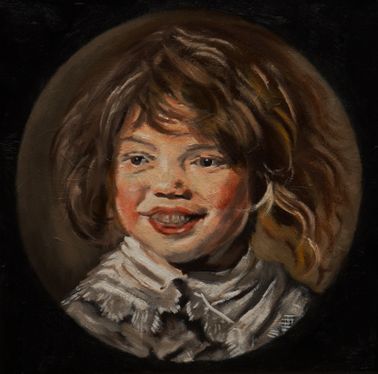Lachende jongen (naar Frans Hals)